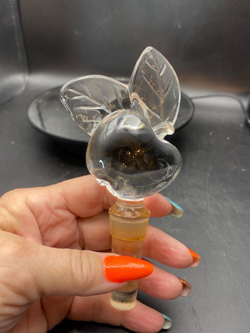 Mikasa Clear Apple Wine Stopper